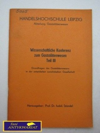 WISSENSCHAFTLICHE KONFERENZ ZUM ..