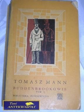 BUDDENBROOKOWIE- TOMASZ MANN