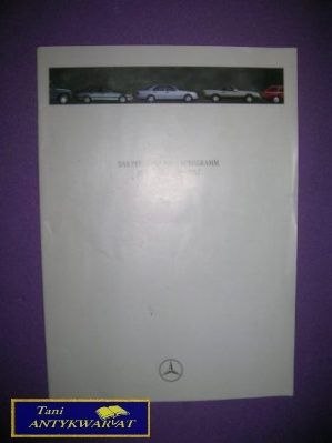 DAS PERSONENWAGENPROGRAMM VON MERCEDES-BENZ