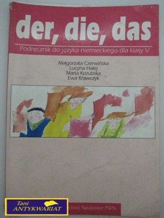 DER, DIE, DAS PODRĘCZNIK DLA KLASY V