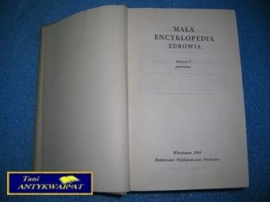 MAŁA ENCYKLOPEDIA ZDROWIA - Praca zbiorowa
